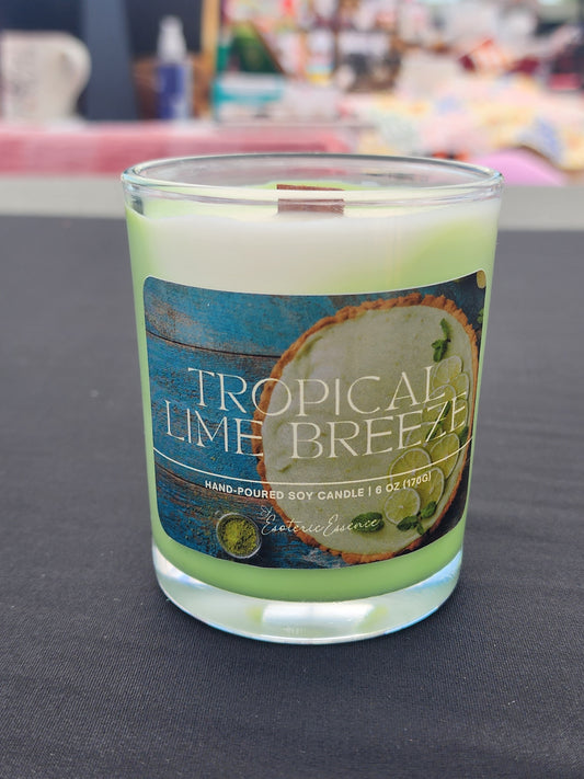 Tropical Lime Breeze | Dessert Candle