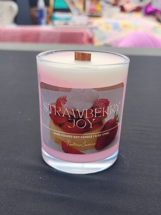 Strawberry Joy | Dessert Candle